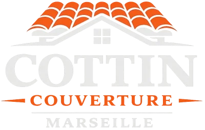 Logo Blanc Cottin Couverture Couvreur Marseille